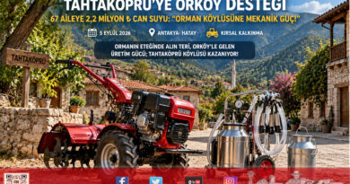 Hatay Tahtaköprü’de Orman Köylüsüne Can Suyu: ORKÖY’den 67 Aileye 2 Milyon 212 Bin ₺ Mekanizasyon Desteği!…