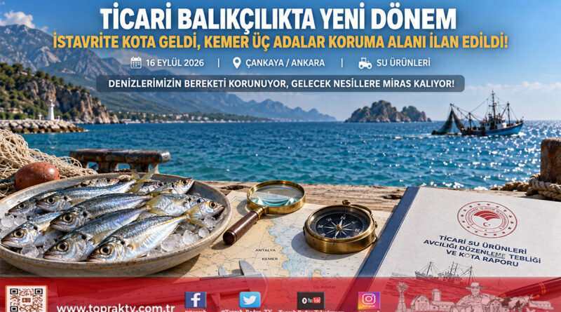 Su Ürünleri Avcılığında Yeni Dönem: İstavrite Kota Geldi, Koruma Alanları Genişletildi!…