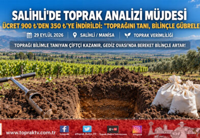 Salihli’de Üreticiye Büyük Kolaylık: Toprak Analizi Ücreti 900 ₺’den 350 ₺’ye Düşürüldü!…