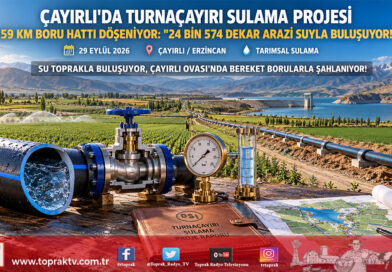 Çayırlı Ovası’nda Su Hamlesi: Turnaçayırı Projesiyle 24 Bin 574 Dekar Münbit Arazi Basınçlı Borularla Sulanacak!…