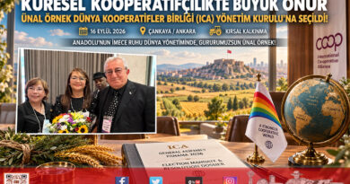 Küresel Kooperatifçilikte Tarihi Gurur: Ünal Örnek Dünya Kooperatifler Birliği (ICA) Yönetim Kurulu’na Seçildi!…