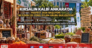 Yerel Kalkınmanın Kalbi Başkentte Atacak: 60 İlden 155 Yerel Eylem Grubu YEGFEST 2026’da Buluşuyor!…
