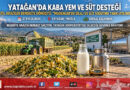 Yatağan’da Yerel Yönetim ve Kooperatif Güç Birliği: Atıl Araziler Kaba Yeme, Sütler Soğutma Tankına Kavuştu!…