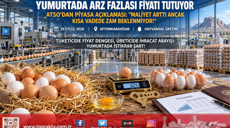 Yumurta Sektöründe Arz Fazlası Baskısı: Maliyet Artışına Rağmen Kısa Vadede Zam Beklenmiyor!…
