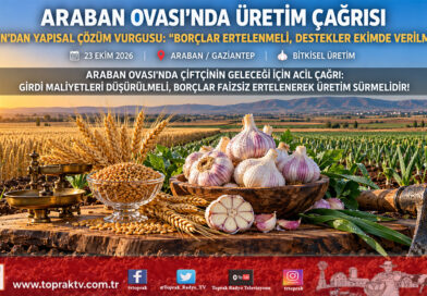 Araban Ovası’nda Üretim Tehlikede: Hasan Altun’dan Faizsiz Borç Ertelemesi ve Ekim Dönemi Desteği Çağrısı!…