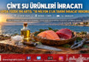 Ege ve Karadeniz’in Mavi Bereketi Çin Sofralarında: Su Ürünleri İhracatı Yüzde 190 Artışla 18 Milyon $’a Ulaştı!…