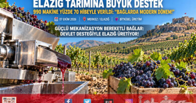 Elazığ Tarımına Yüzde 70 DAP Hibesi: 990 Modern Tarım Makinesi Üreticinin Hizmetine Sunuldu!…