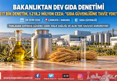 Tarım ve Orman Bakanlığı’ndan Eylül Ayında Dev Gıda Denetimi: 117 Bin 360 Denetim, ₺218,2 Milyon Ceza ve 29 Suç Duyurusu!…
