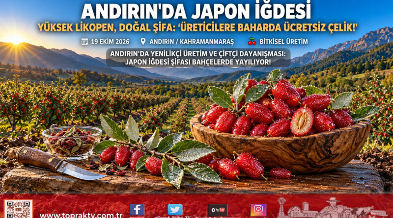 Andırın Yaylalarında Yeni Bir Şifa Kapısı: Kahramanmaraşlı Üretici Japon İğdesi Yetiştirdi, Çiftçiye Ücretsiz Çelik Dağıtacak!…