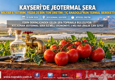 Kayseri Jeotermal Seracılığın Başkenti Oluyor: 6 Milyar ₺’lik Dev Projeyle Yılda 3 Milyar ₺ Ekonomik Katkı!…