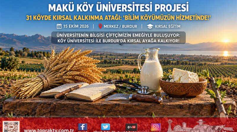 Üniversite Bilgisi Köyün İrfanıyla Buluştu: MAKÜ Köy Üniversitesi Projesi İhtiyaç Analizi Tamamlandı!…