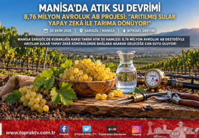 Gediz Havzası’nda Kuraklığa Karşı Devrim: Manisa Sarıgöl’de Arıtılmış Atık Sular Yapay Zekâ ile Tarıma Kazandırılıyor!…