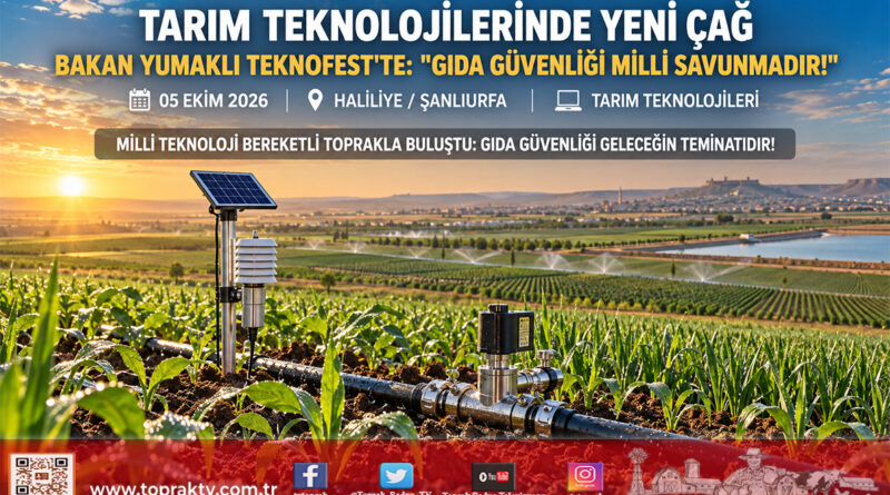 Bakan Yumaklı TEKNOFEST Güneydoğu’da Açıkladı: Savunmadaki Mühendislik Başarısını Tarım Teknolojilerinde de Yakalayacağız!…